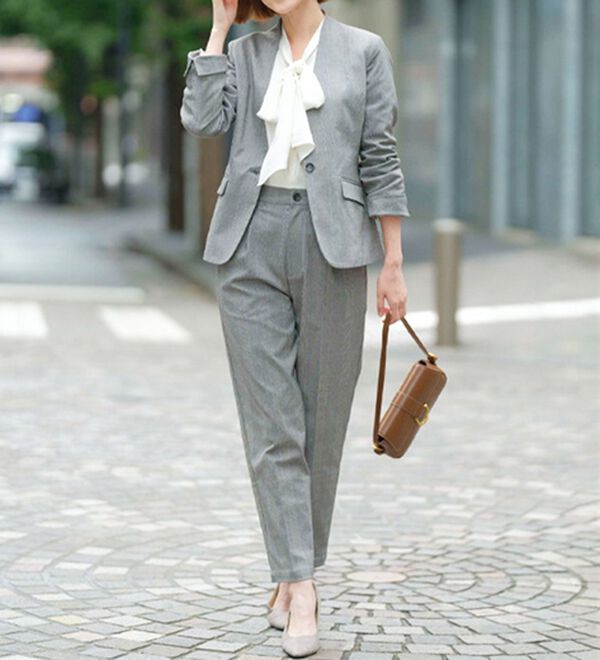 GeeRA（ジーラ）の「洗える！ストレッチカセットスーツ（その他ワンピース）」｜詳細画像