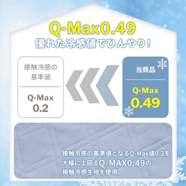 iellio（イエリオ）の「ゆったり・まったりクッション一体型ラグ　専用カバー（接触冷感タイプ）（ソファーカバー）」｜詳細画像