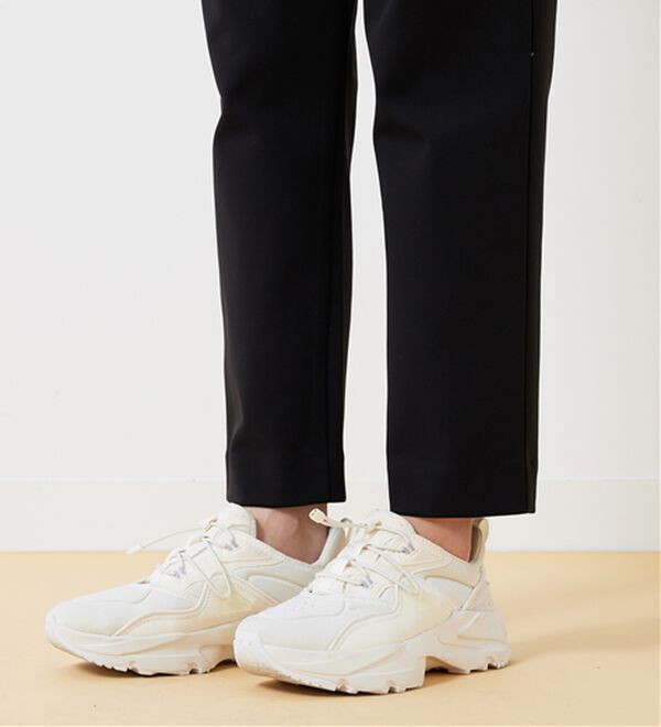 BELLUNA（ベルーナ）の「ツイルジャージー素材テーパードパンツ（テーパードパンツ）」｜詳細画像