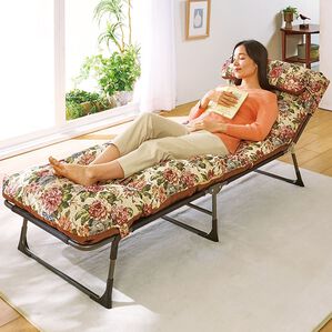 「リバーシブル！枕・ごろ寝座布団付リクライニングベッド（ベッド）」｜詳細画像