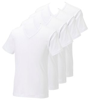 「【４枚組】サーモケア（Ｒ）綿混裏起毛インナー（メンズ肌着・インナーウェア）」｜ホワイト4枚組 半袖V首