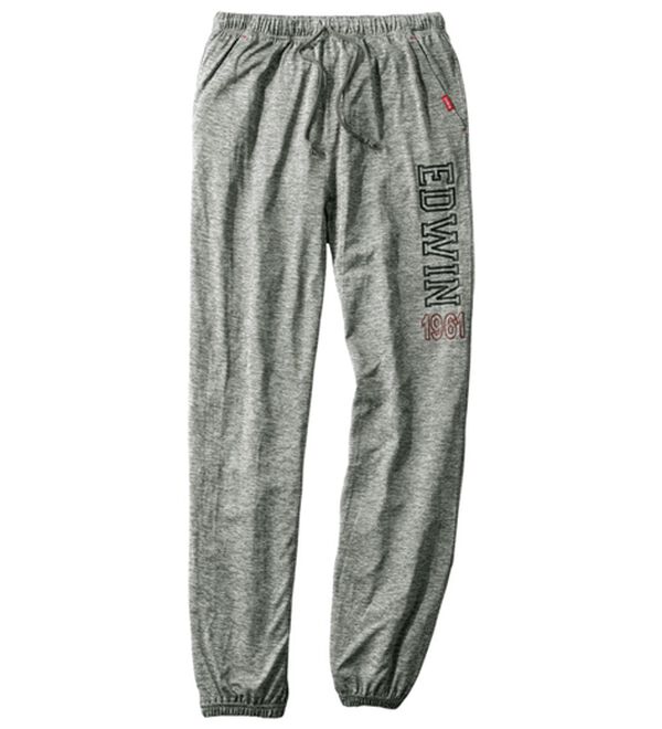 「【３本組】＜エドウイン＞接触冷感ゆったり杢調パンツ（メンズルームウェア）」｜詳細画像