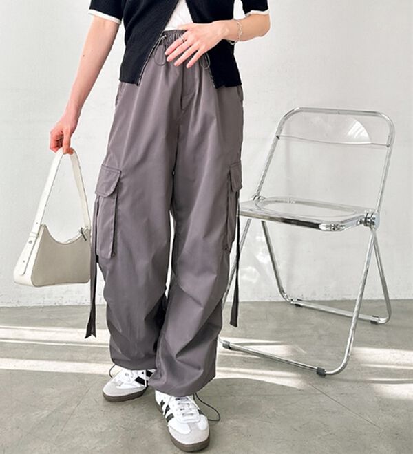 Machiko❗️リリパット338☆ HERE WE GO ROUND… サイドリボンカーゴパンツ - ベルーナ【公式】