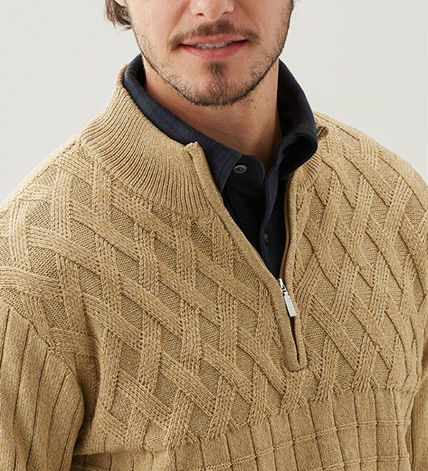 「【３色組】＜コムルヴァン・オム＞これ一枚で差が付くハンサムポロシャツ（メンズポロシャツ）」｜詳細画像