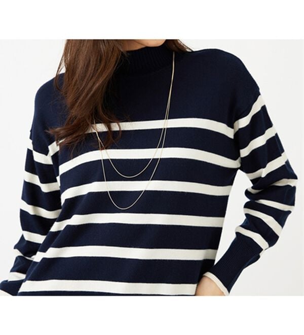 BELLUNA（ベルーナ）の「もちもち素材ハイネックニットプルオーバー（ニット・セーター）」｜詳細画像