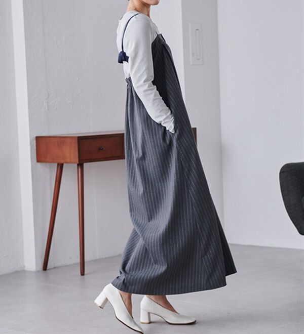 RANAN（ラナン）の「異素材デザインキャミワンピ（その他ワンピース）」｜詳細画像