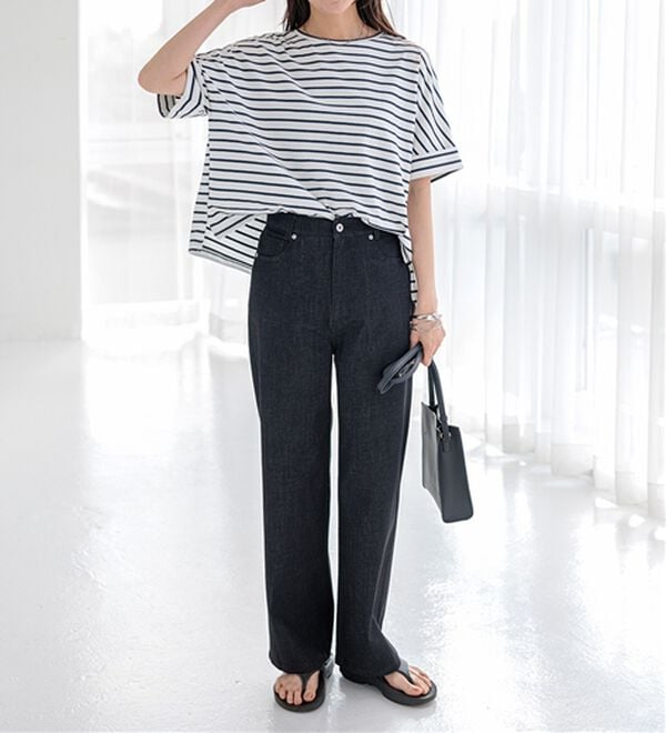 BELLUNA（ベルーナ）の「ヒンヤリ実感！大人顔サマ見えゆったりＴシャツ（Tシャツ）」｜詳細画像