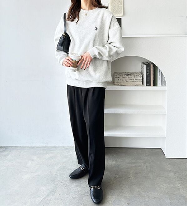 GeeRA（ジーラ）の「【U.S. POLO ASSN.】表ピーチ裏起毛スウェット（トレーナー・スウェット）」｜詳細画像