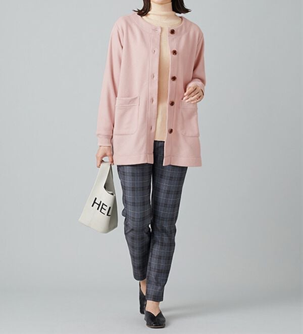 BELLUNA（ベルーナ）の「毎日着られる！快適フリースジャケット（セットアップ）」｜詳細画像