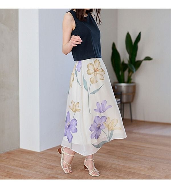 RANAN（ラナン）の「サマーニットベストアンサンブル（アンサンブル）」｜詳細画像