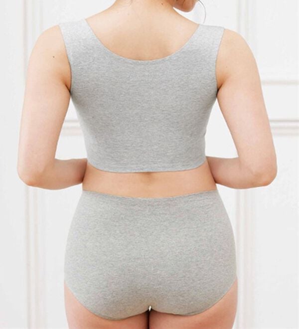 LAVIENNE（ラヴィエンヌ）の「【綿９５％＆縫い目ゼロ】締め付けにくいスーピタブラ・ショーツ（別売）（ブラジャー）」｜詳細画像