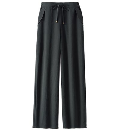 BELLUNA（ベルーナ）の「サラもちライト！快適ドロストワイドパンツ（ワイドパンツ・ガウチョ）」