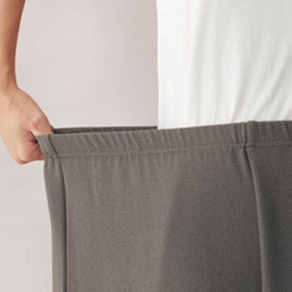 BELLUNA（ベルーナ）の「ひんやり綿１００％スリットワンピース＆ポコポコパンツ（カットソーワンピース）」｜詳細画像