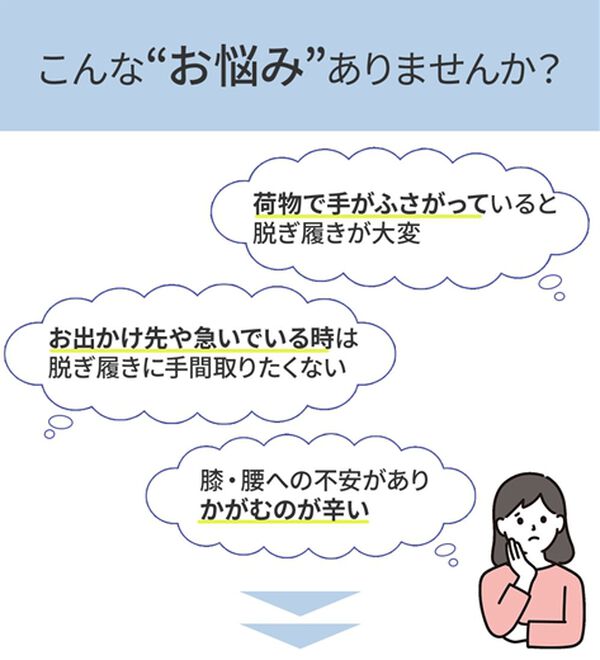 BELLUNA（ベルーナ）の「手を使わずに履けるニットスニーカー（スニーカー）」｜詳細画像