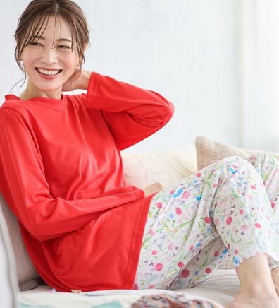 LAVIENNE（ラヴィエンヌ）の「【３点セット】＜ヒビヤカダン　スタイル＞トラベルパジャマ（パジャマ・ルームウェア）」