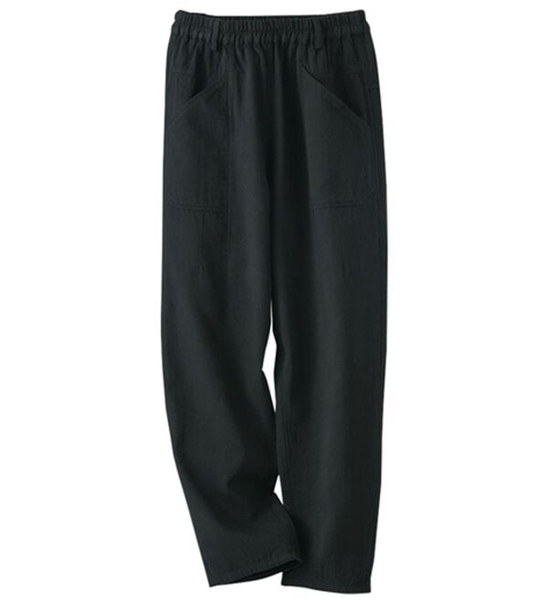 BELLUNA（ベルーナ）の「《ＨｕｇＲｅａｍコットン》ガーゼコロンパンツ（フルレングスパンツ）」｜詳細画像