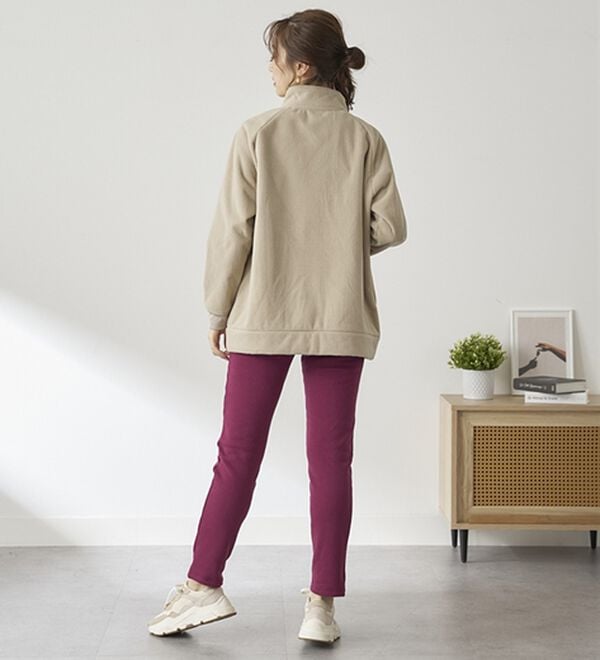 BELLUNA（ベルーナ）の「まるではく毛布！静電防止付裏ファーレギンス（スパッツ・レギンス）」｜詳細画像