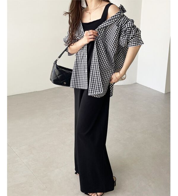 GeeRA（ジーラ）の「アソート柄オーバーサイズシャツ（シャツ）」｜詳細画像