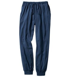 「コスパ良好！パンツ（メンズルームウェア）」｜ネイビー ジョガーパンツ