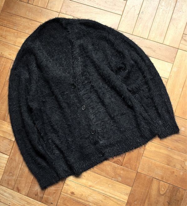 BELLUNA（ベルーナ）の「ふんわりシャギー素材ニットカーディガン（ニットカーディガン）」｜詳細画像