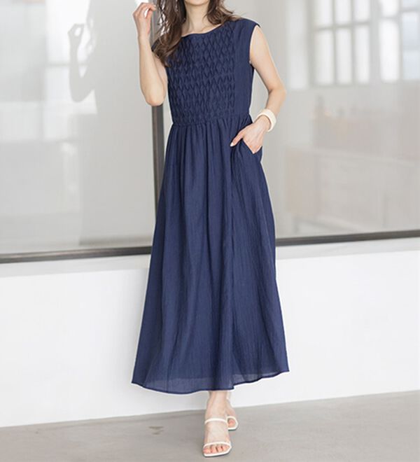 S.F sukoshifushigi21SSロングシャーリングワンピース シャーリングロングワンピース 全4色 2サイズ 【SALE】 | ワンピース