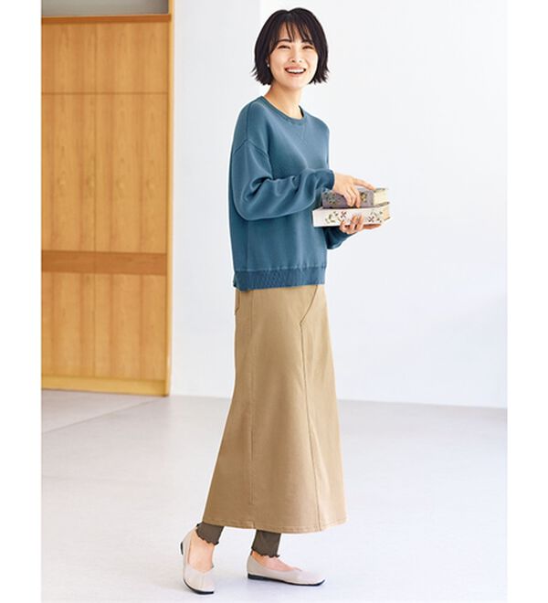 BELLUNA（ベルーナ）の「《ＨｕｇＲｅａｍコットン》リブレギンス（スパッツ・レギンス）」｜詳細画像