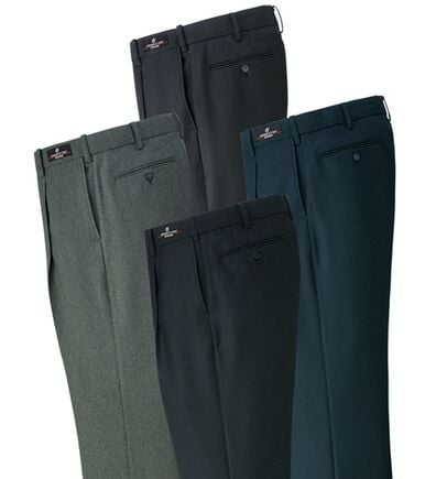 「【４本組】＜コムルヴァン・オム＞紳士のすっきりスラックス（メンズスラックス）」