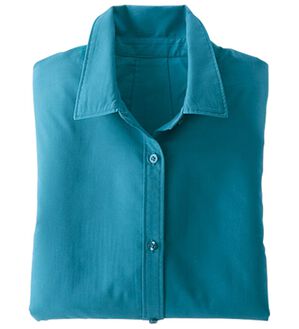 BELLUNA（ベルーナ）の「＜ＳＯＬＯＴＥＸ（Ｒ）＞ストレッチビッグシャツ（シャツ）」｜アクア