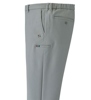 「＜アーノルド　パーマー＞のびのび裏フリースパンツ（メンズフルレングスパンツ）」｜ブルーグレー