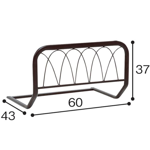 「ズレ落ち防止！ベッドガード２個組（ベッドまわり用品）」｜詳細画像