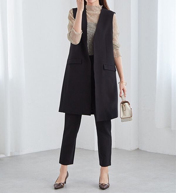 RANAN（ラナン）の「＜２点セット＞ロングジレセットアップ（その他スーツ）」｜詳細画像