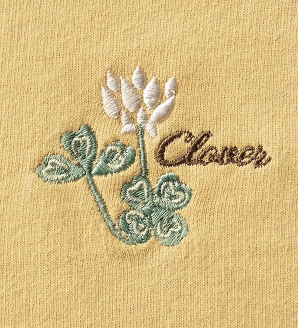 LAVIENNE（ラヴィエンヌ）の「綿１００％ゆったり刺しゅうスウェットパジャマ（パジャマ・ルームウェア）」｜詳細画像