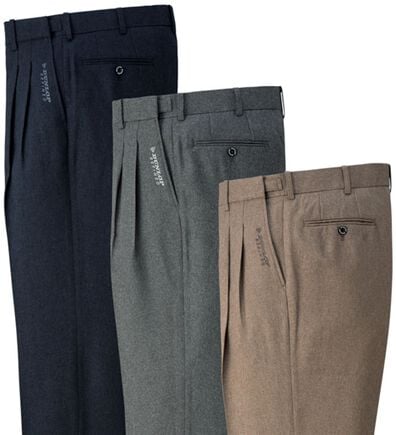 「【３本組】＜ダンロップ・リファインド＞吸汗速乾アジャスタースラックス（メンズスラックス）」