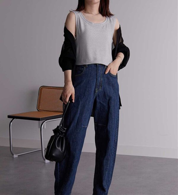 RANAN（ラナン）の「ひんやり！ラメタンクトップ（タンクトップ・キャミソール）」｜詳細画像