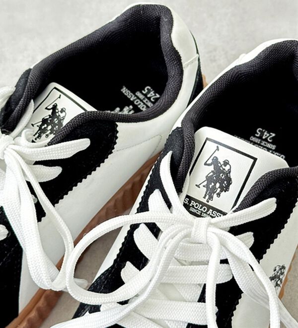 GeeRA（ジーラ）の「【ＵＳ．ＰＯＬＯＡＳＳＮ】厚底スニーカー（スニーカー）」｜詳細画像