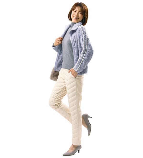 ルフラン（ルフラン）の「着ぶくれ知らず！美ダウンパンツ（その他パンツ）」｜詳細画像