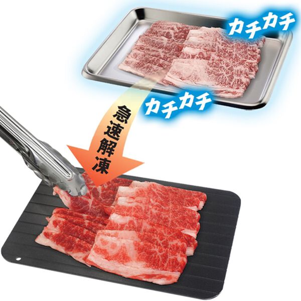 「スピード解凍プレート２枚組（調理器具）」｜詳細画像