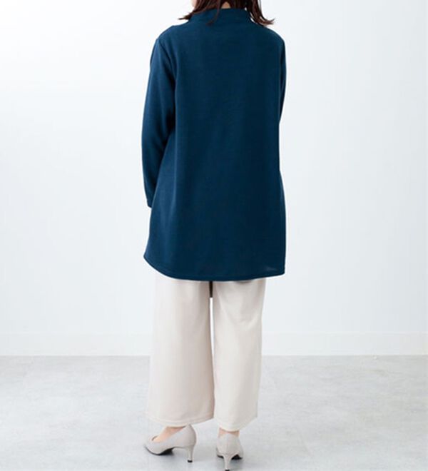 BELLUNA（ベルーナ）の「ボトルネック切替デザインチュニック（チュニック）」｜詳細画像
