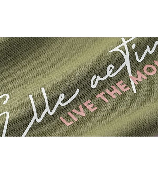 BELLUNA（ベルーナ）の「＜ＥＬＬＥ　Ａｃｔｉｖｅ＞バックリボンロゴチュニック（チュニック）」｜詳細画像