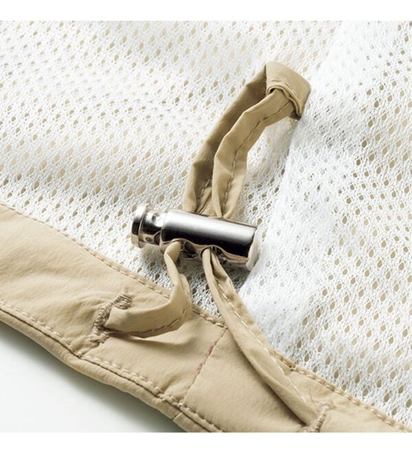 VINNO（ヴィノ）の「機能付ヘビロテシャーリングシャツブルゾン（ハーフコート）」｜詳細画像