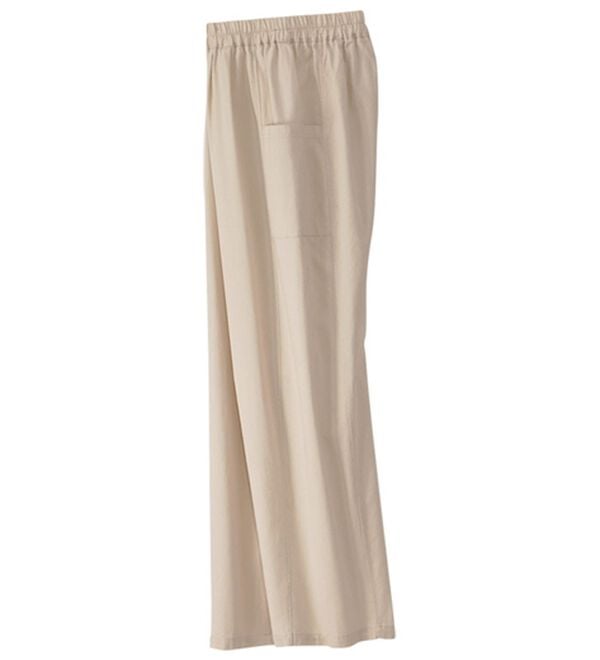 BELLUNA（ベルーナ）の「サイドポケットコロンパンツ（ワイドパンツ・ガウチョ）」｜アイボリー