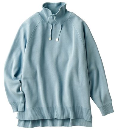 VINNO（ヴィノ）の「軽ハリ！モモンガニットプルオーバー（カットソー）」