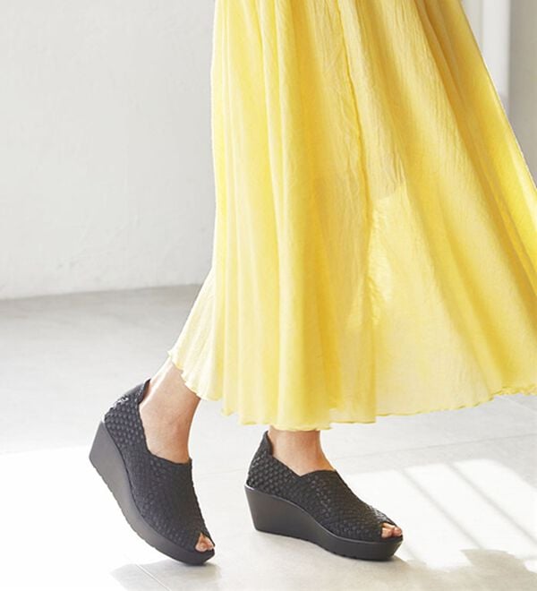 ルフラン（ルフラン）の「ゴムゴム　Ｖカットメッシュ厚底シューズ（メンズスニーカー）」｜詳細画像