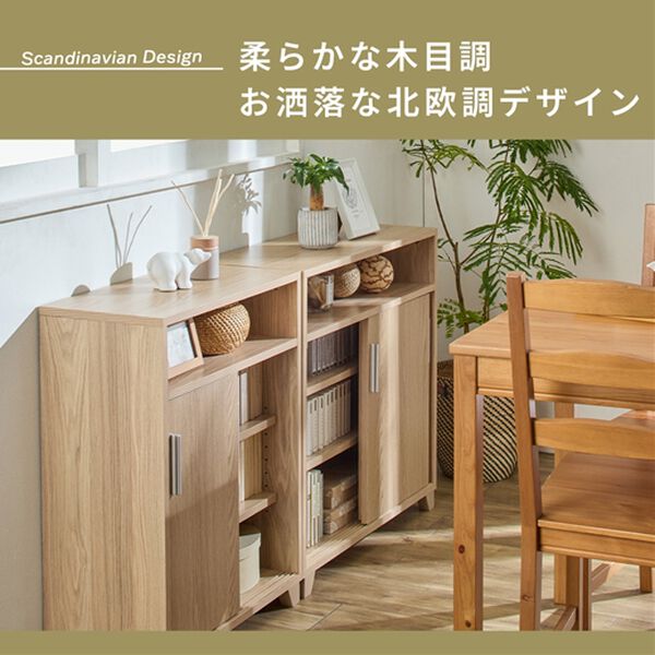 iellio（イエリオ）の「薄型リビング収納（ラック・棚・本棚）」｜詳細画像