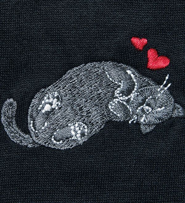 LAVIENNE（ラヴィエンヌ）の「＜ネコロビ＞リカバリーウェア（パジャマ・ルームウェア）」｜詳細画像