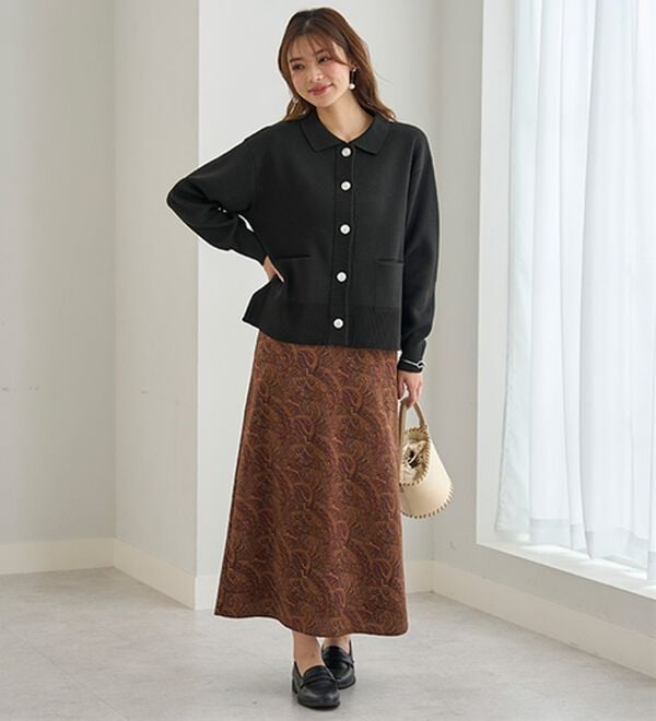 BELLUNA（ベルーナ）の「アウター感覚！ニットジャケット（その他ジャケット）」｜詳細画像