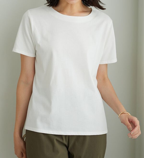 BELLUNA（ベルーナ）の「【2点セット】シアーストライプ素材ジレアンサンブル（アンサンブル）」｜詳細画像