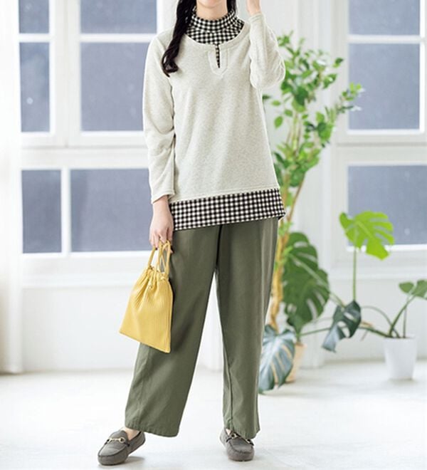 ルフラン（ルフラン）の「【４色組】手抜きに見せないお洒落なプルオーバー（カットソー）」｜詳細画像