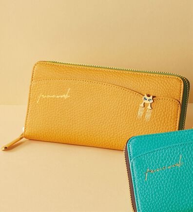 BELLUNA（ベルーナ）の「＜ＦＲＡＭＥ　ＷＯＲＫ＞ラウンド型長財布（財布・パスケース）」