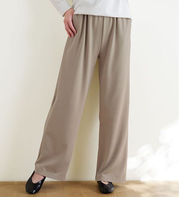 BELLUNA（ベルーナ）の「【メルティポンチ】イージーパンツ（フルレングスパンツ）」｜詳細画像